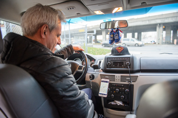 Chauffeur de Uber